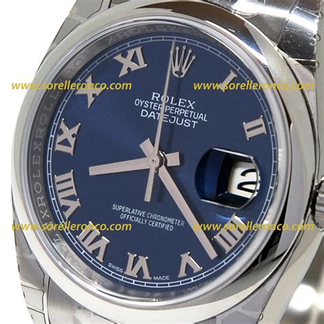 offerte rolex datejust acciaio quadrante 36 blu usati|Orologi Rolex Datejust 36 usati su Chrono24.